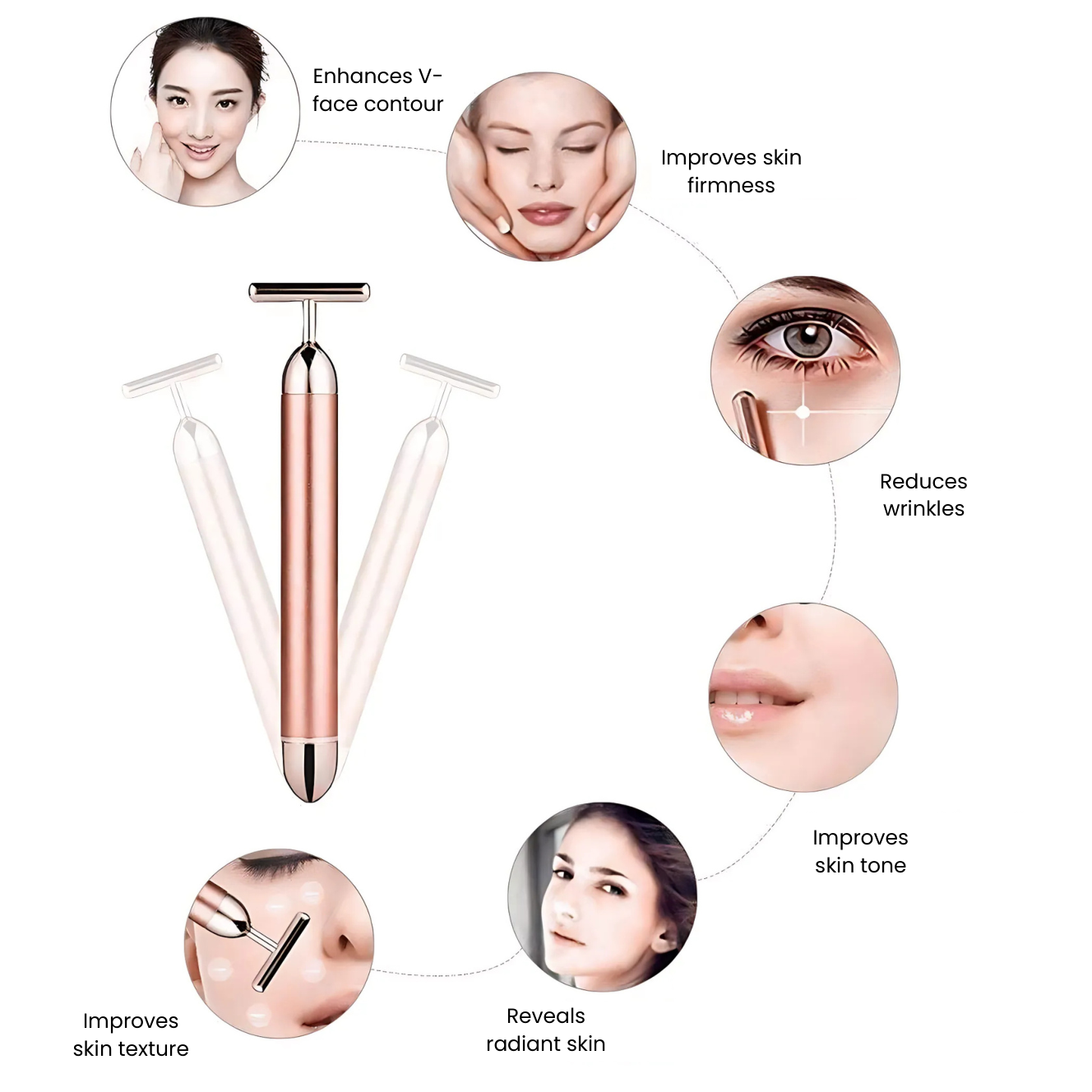 Beauty Bar Facial Massager