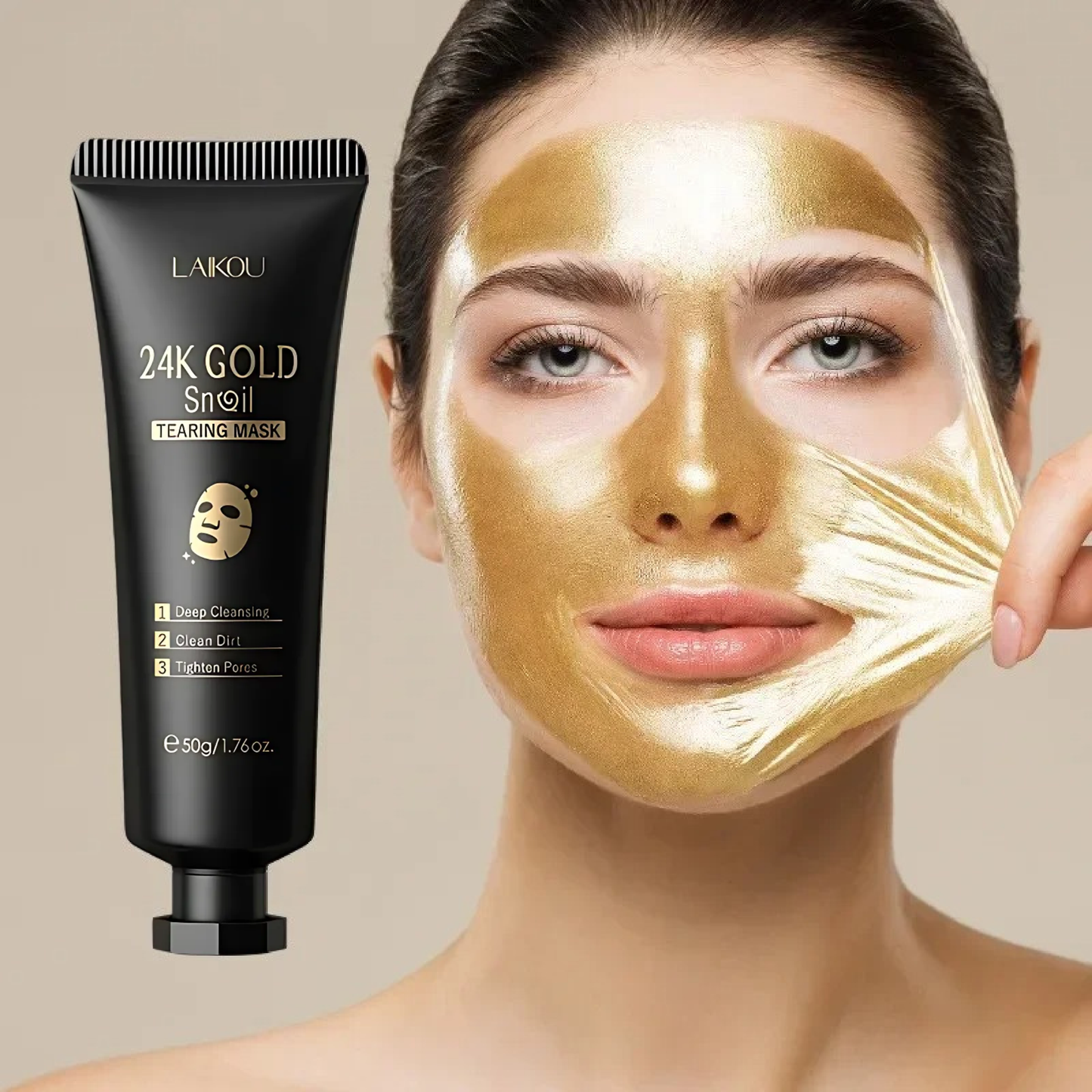 LAIKOU - Gold & Snail Mucin Peeling Gel