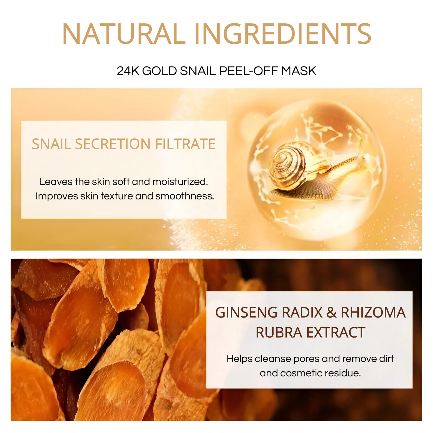 LAIKOU - Gold & Snail Mucin Peeling Gel