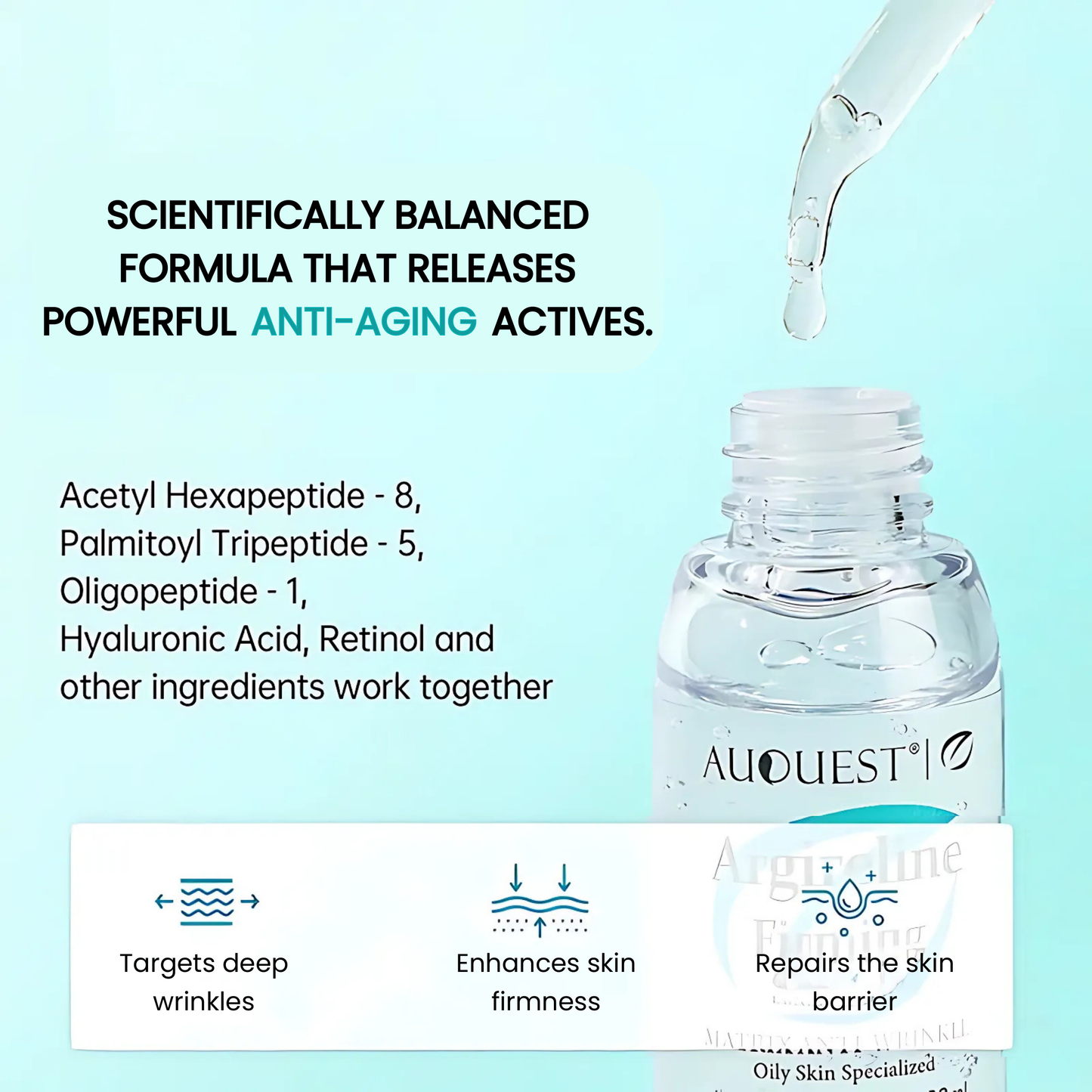 AUQUEST - Argireline Peptide Firming Serum