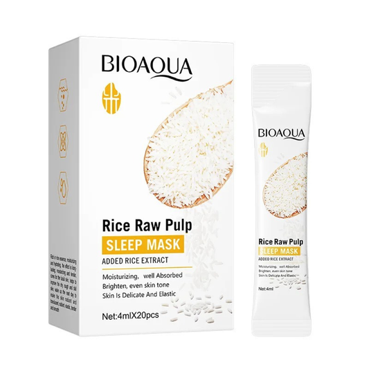 BIOAQUA - Rice Glow Sleep Mask 20pcs