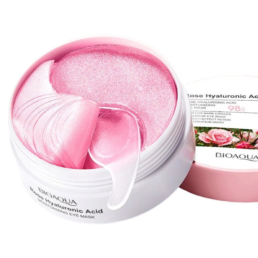 BIOAQUA - 60pcs Rose Hyaluronic Acid Eye Patches