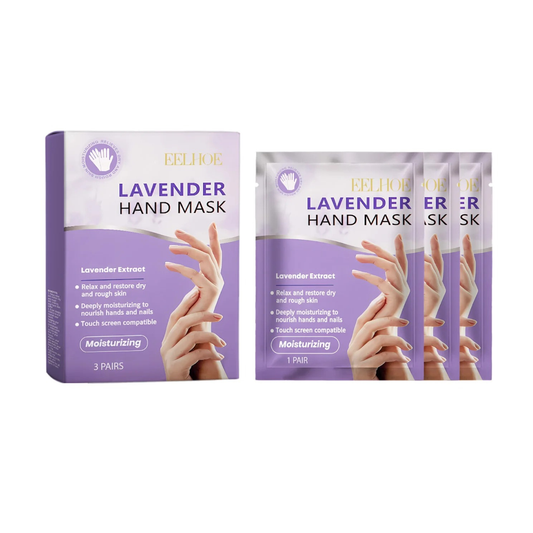 EELHOE - Lavender Hand Mask 3pcs