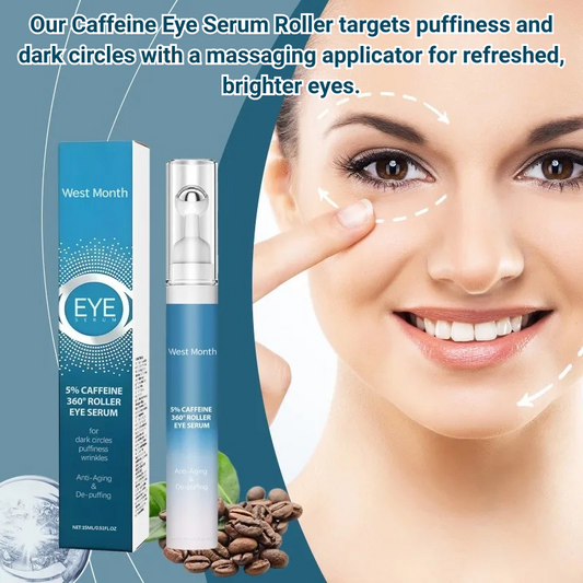 WEST MONTH - 5% Caffeine Roll On Eye Serum