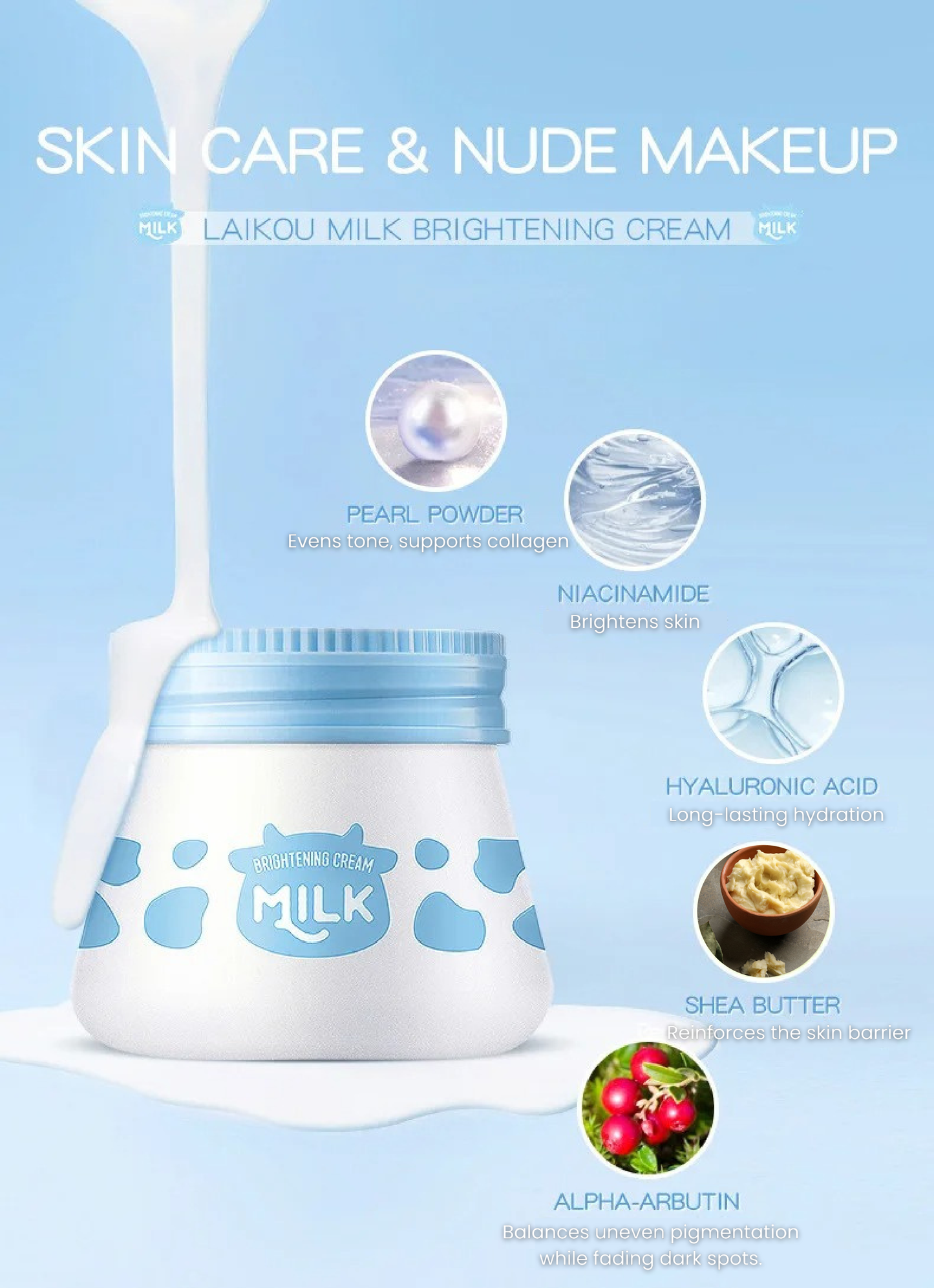 LAIKOU - Brightening Milk Cream