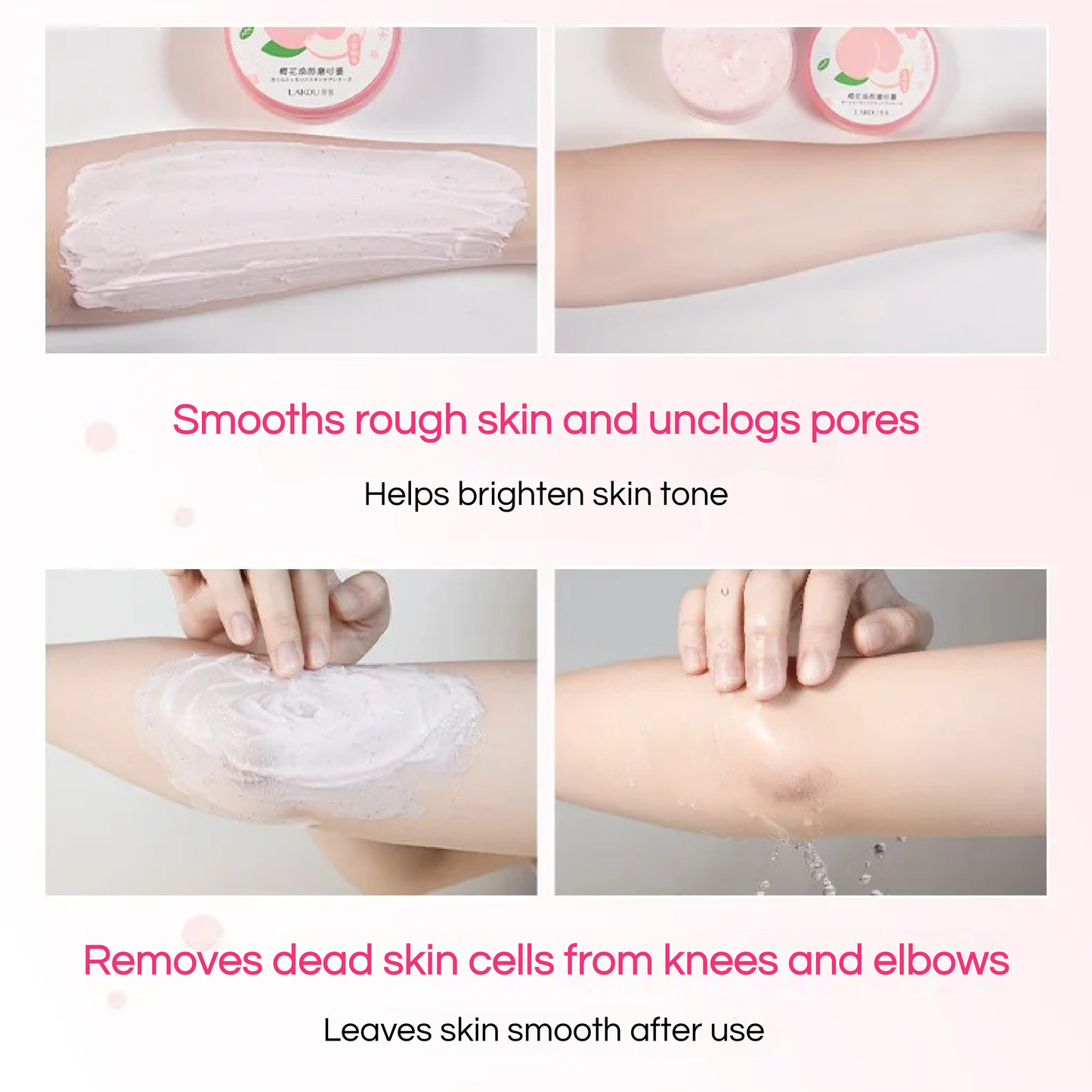 LAIKOU - Peach Facial Exfoliating Scrub