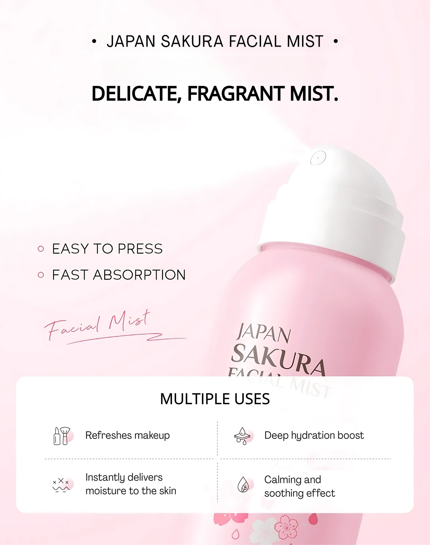 LAIKOU - Japan Sakura Facial Mist