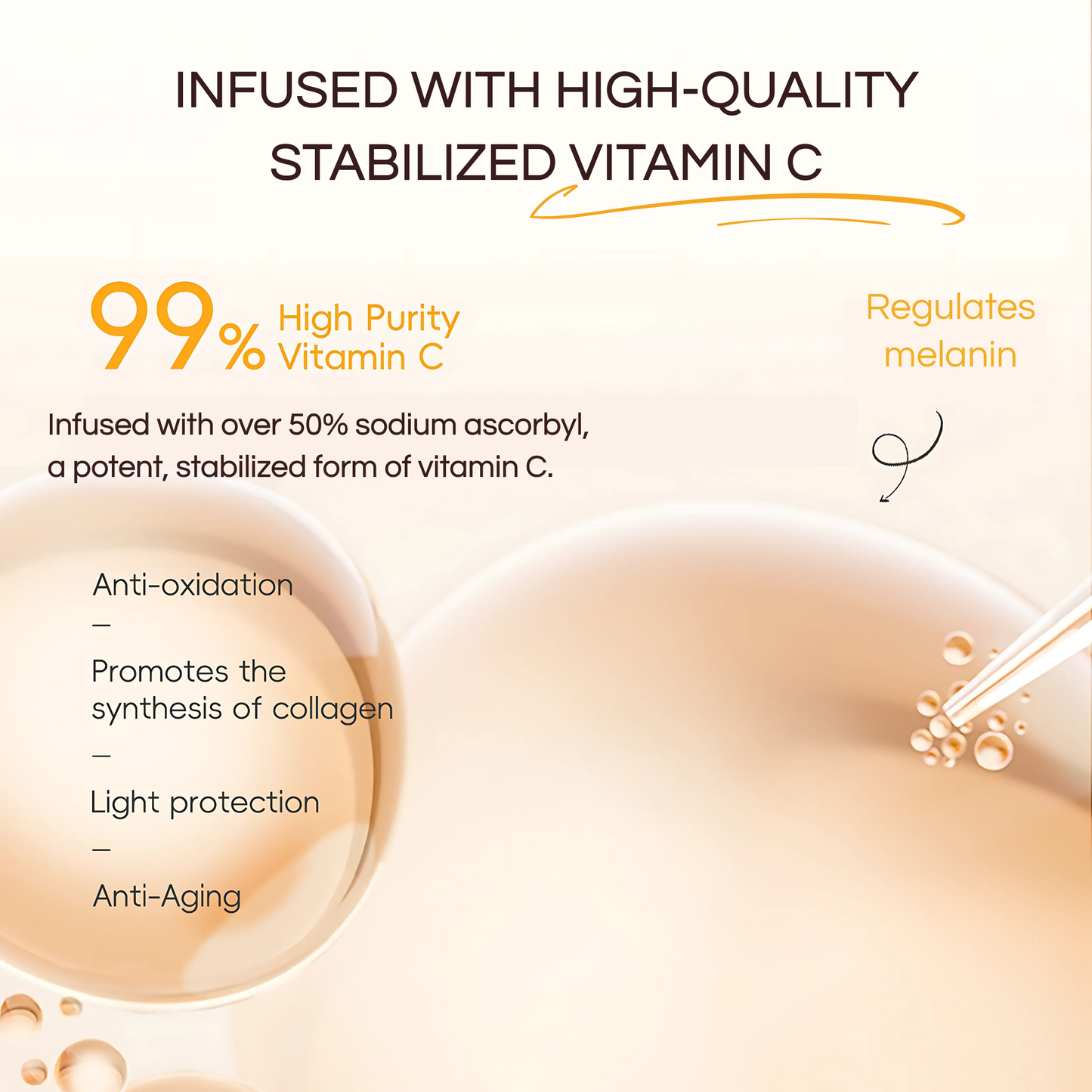 LAIKOU - Brightening Vitamin C Cream Duo & Serum 3pcs Set