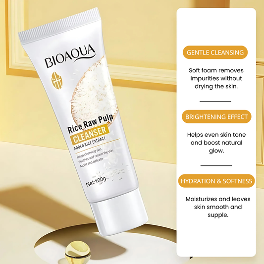 BIOAQUA - Rice Infused Face Cleanser