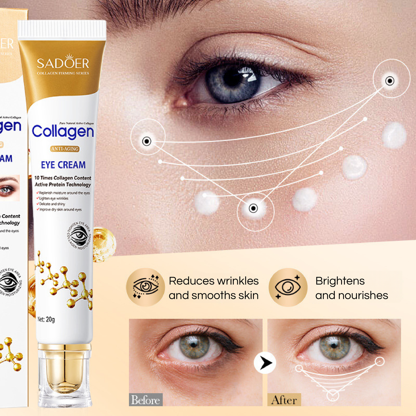 SADOER - Collagen Eye Cream