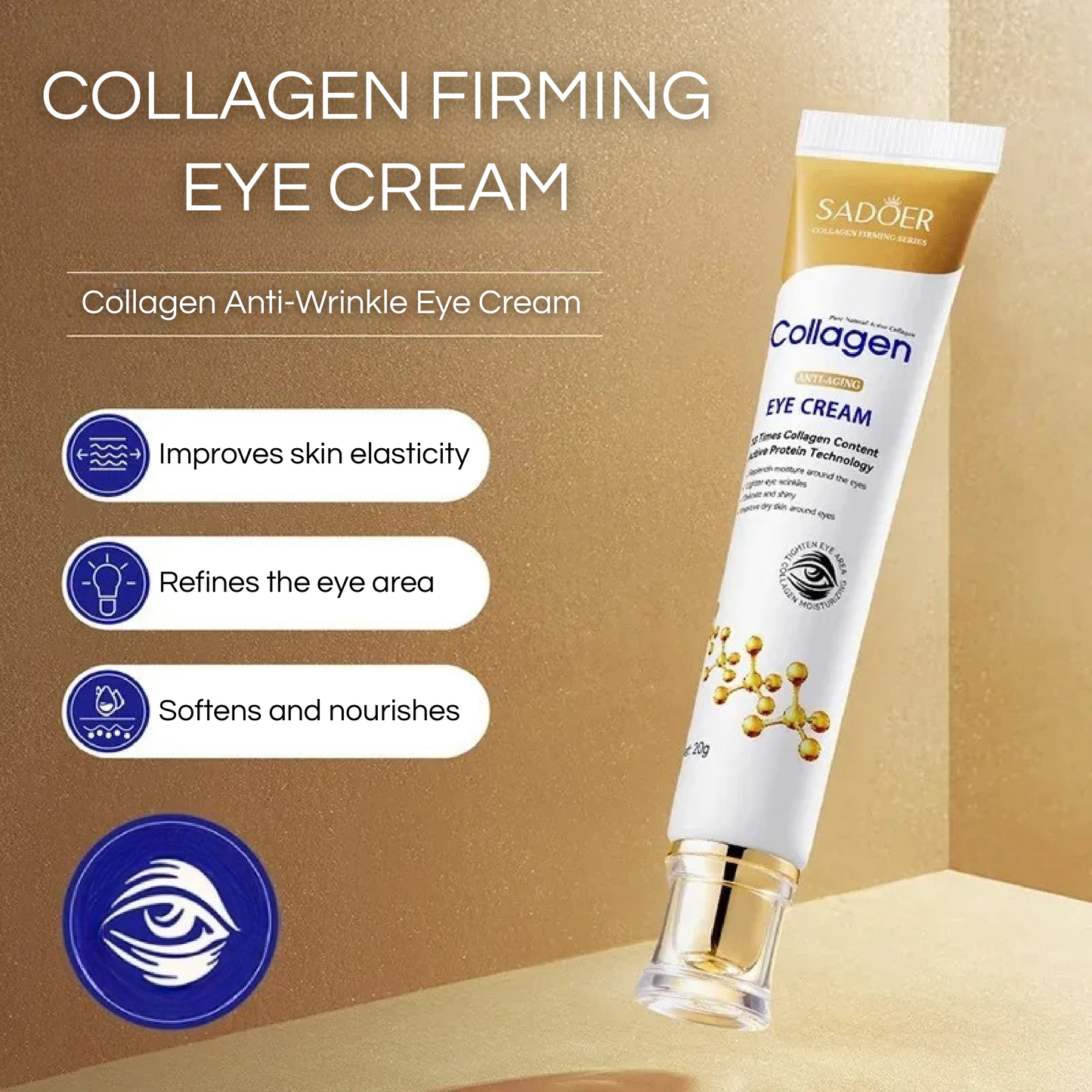 SADOER - Collagen Eye Cream & Face Cream Bundle