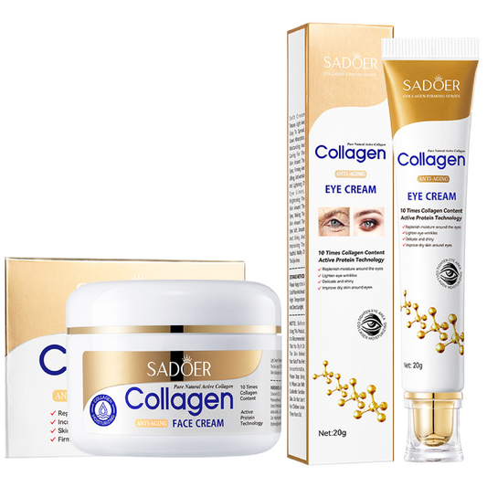 SADOER - Collagen Eye Cream & Face Cream Bundle