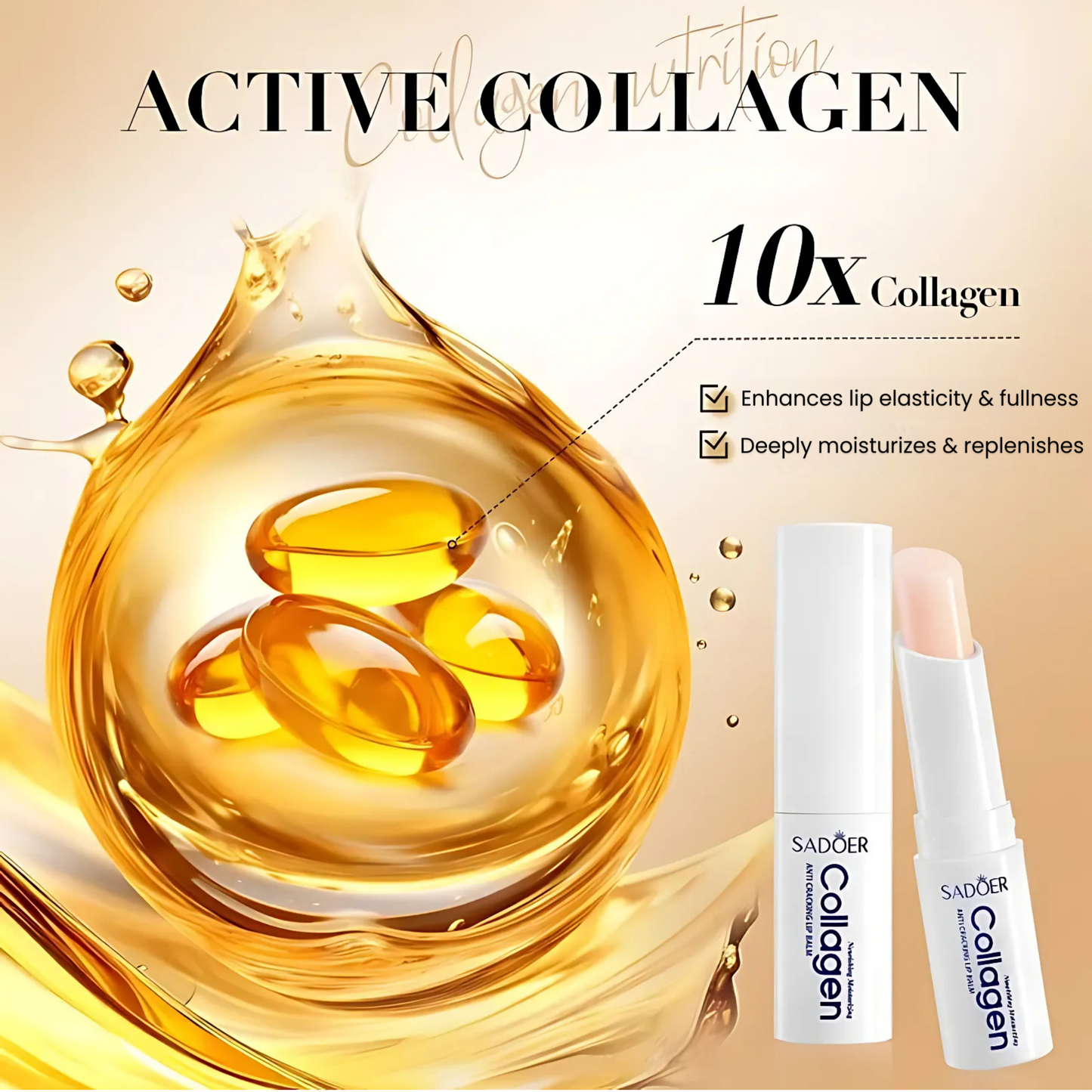 SADOER - Collagen Restoring Lip Balm