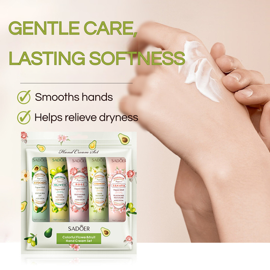 SADOER - Fruit & Blossom Scented Hand Cream Set