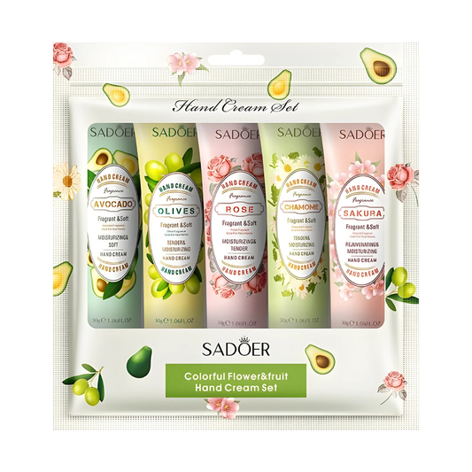 SADOER - Fruit & Blossom Scented Hand Cream Set