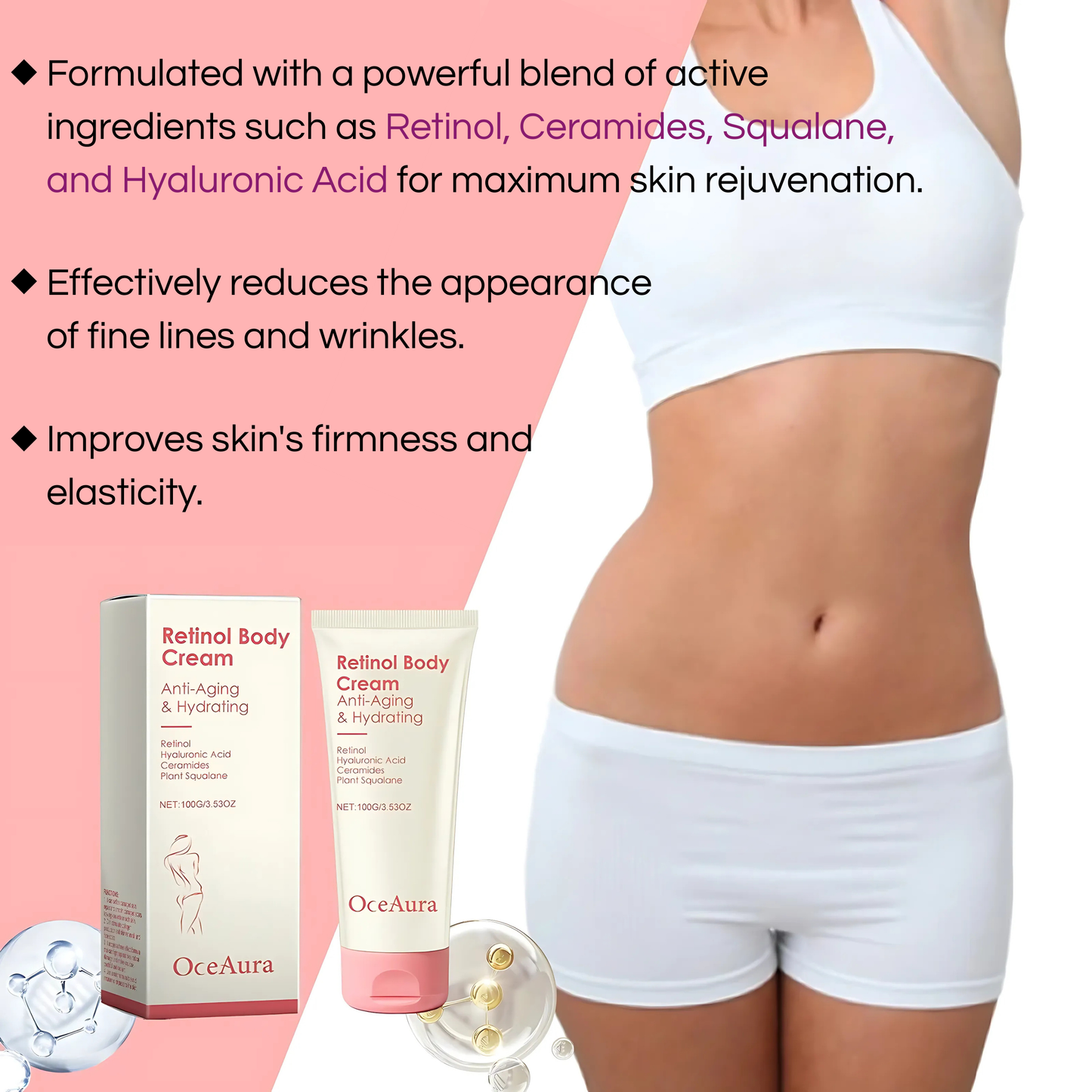 OCEAURA - Retinol Body Cream