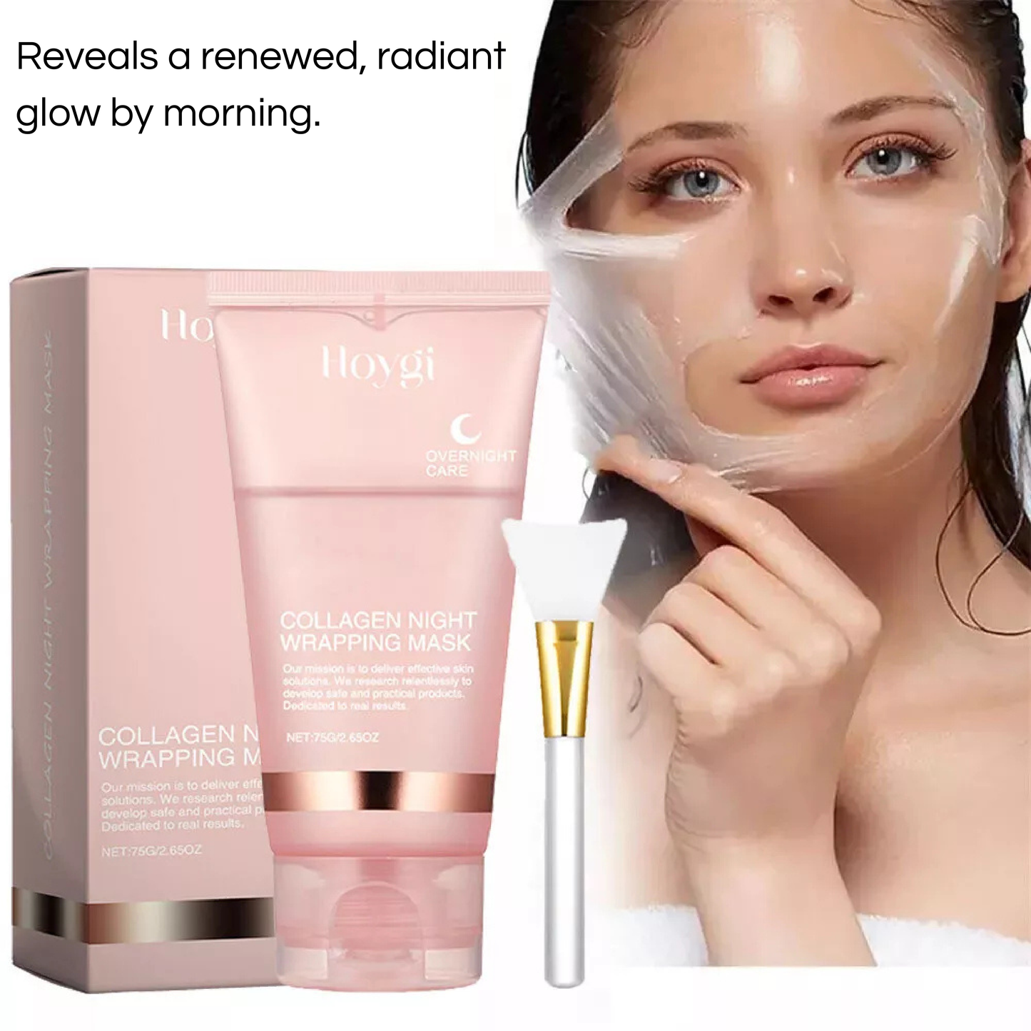 HOYGI - Collagen Night Renewal Peel-off Mask