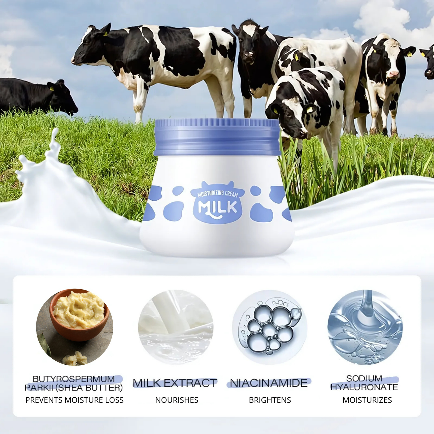 LAIKOU - Moisturizing Milk Cream