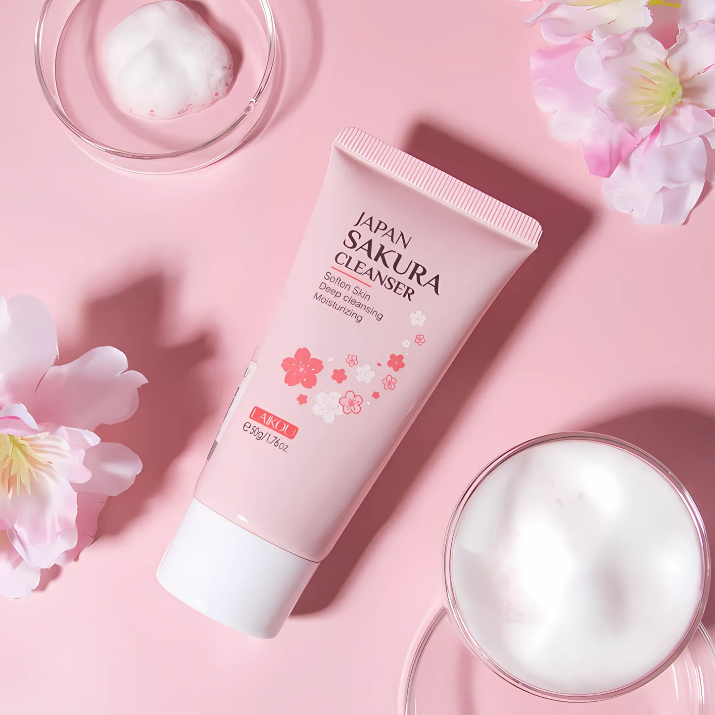 LAIKOU - Sakura Face Cleanser